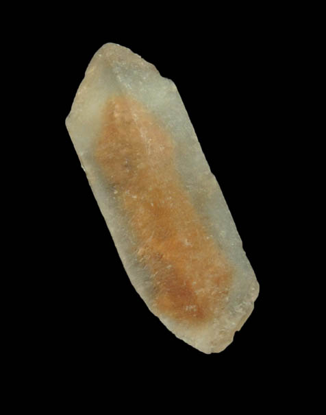 Gypsum var. Selenite with hour-glass shaped zoning from Great Salt Plains, near Jet, Alfalfa County, Oklahoma