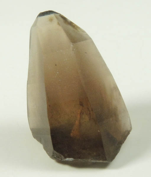 Quartz var. Smoky Quartz (with rare crystal faces) from Lake George District, Park County, Colorado