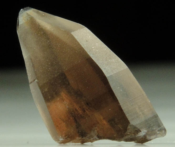 Quartz var. Smoky Quartz (with rare crystal faces) from Lake George District, Park County, Colorado