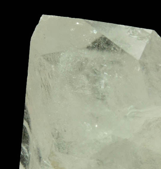 Quartz with phantom-growth zones from Red Bridge Mine, Spring Glen, Ellenville District, Ulster County, New York