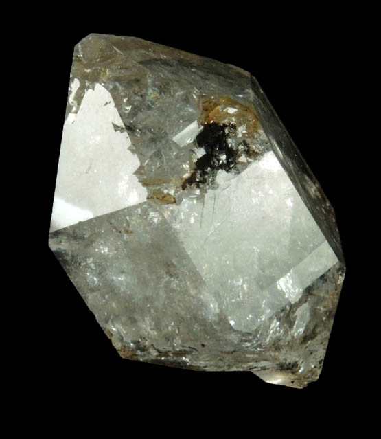 Quartz var. Herkimer Diamond from Hickory Hill Diamond Diggings, Fonda, Montgomery County, New York