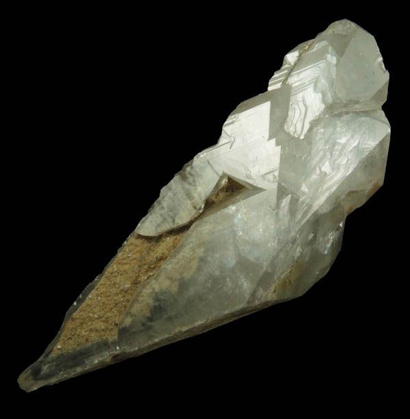 Quartz var. Smoky Quartz (floater parallel crystals) from North Moat Mountain, Bartlett, Carroll County, New Hampshire