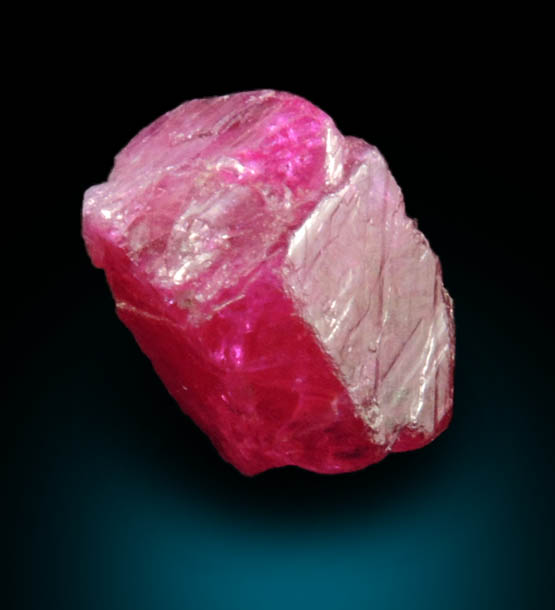 Corundum var. Ruby from Mogok District, 115 km NNE of Mandalay, Mandalay Division, Myanmar (Burma)