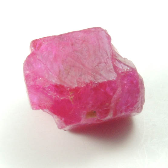 Corundum var. Ruby from Mogok District, 115 km NNE of Mandalay, Mandalay Division, Myanmar (Burma)