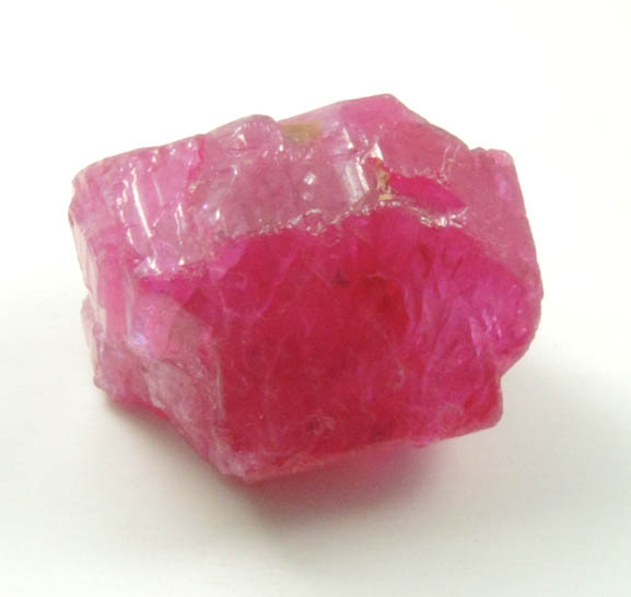 Corundum var. Ruby from Mogok District, 115 km NNE of Mandalay, Mandalay Division, Myanmar (Burma)