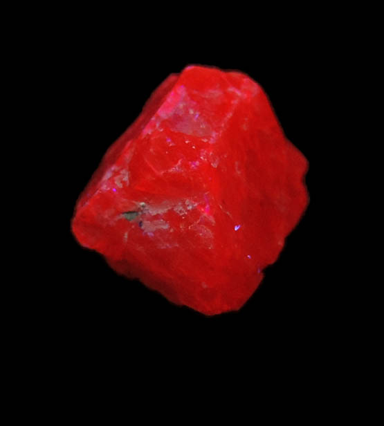 Corundum var. Ruby from Mogok District, 115 km NNE of Mandalay, Mandalay Division, Myanmar (Burma)