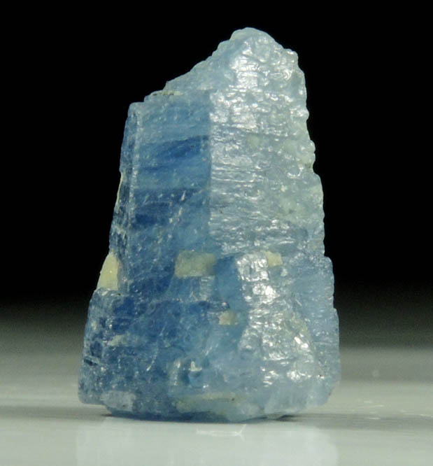 Corundum var. Blue Sapphire from Mogok District, 115 km NNE of Mandalay, Mandalay Division, Myanmar (Burma)