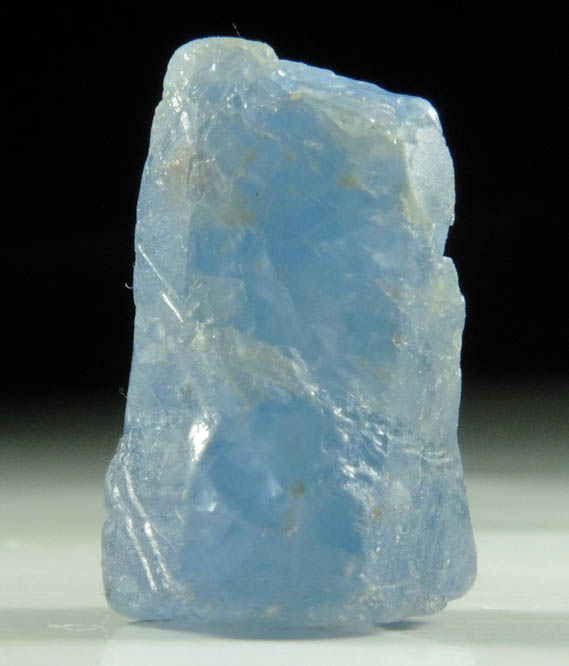 Corundum var. Blue Sapphire from Mogok District, 115 km NNE of Mandalay, Mandalay Division, Myanmar (Burma)