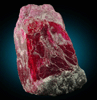 Corundum var. Ruby from Tanzania