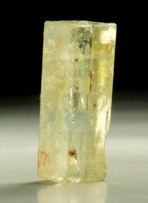 Beryl var. Heliodor (gem-grade) from Minas Gerais, Brazil