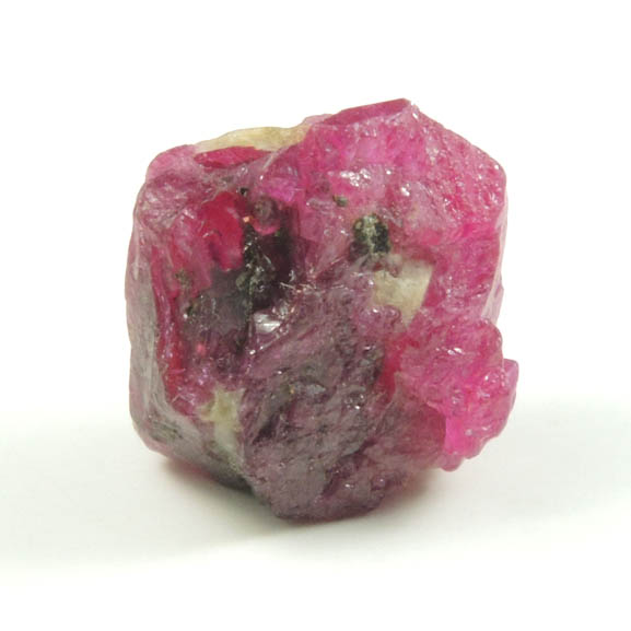 Corundum var. Ruby from Mogok District, 115 km NNE of Mandalay, Mandalay Division, Myanmar (Burma)