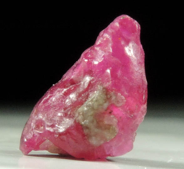 Corundum var. Ruby from Mogok District, 115 km NNE of Mandalay, Mandalay Division, Myanmar (Burma)