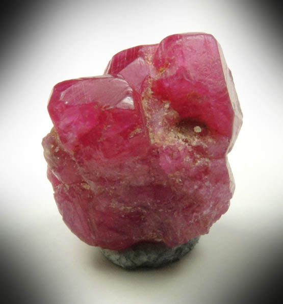 Corundum var. Ruby from Mogok District, 115 km NNE of Mandalay, Mandalay Division, Myanmar (Burma)