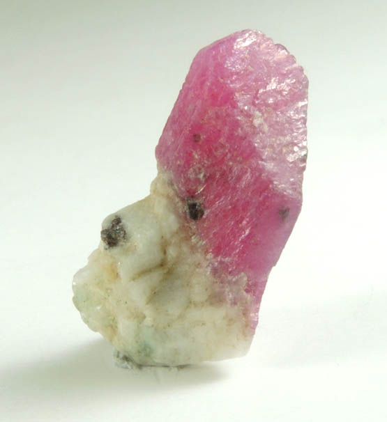 Corundum var. Ruby from Mogok District, 115 km NNE of Mandalay, Mandalay Division, Myanmar (Burma)