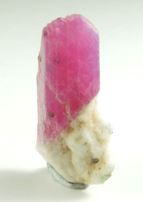 Corundum var. Ruby from Mogok District, 115 km NNE of Mandalay, Mandalay Division, Myanmar (Burma)