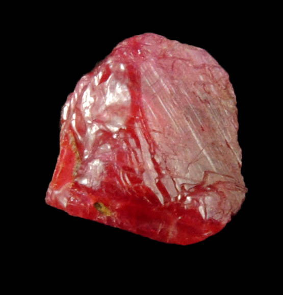 Corundum var. Ruby from Mogok District, 115 km NNE of Mandalay, Mandalay Division, Myanmar (Burma)