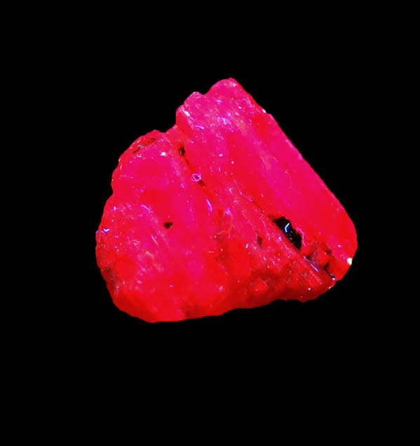 Corundum var. Ruby from Mogok District, 115 km NNE of Mandalay, Mandalay Division, Myanmar (Burma)