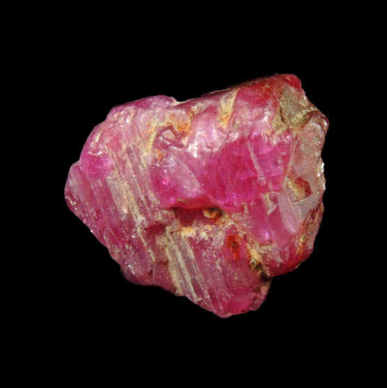 Corundum var. Ruby from Mogok District, 115 km NNE of Mandalay, Mandalay Division, Myanmar (Burma)