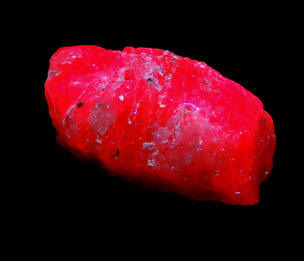 Corundum var. Ruby from Mogok District, 115 km NNE of Mandalay, Mandalay Division, Myanmar (Burma)