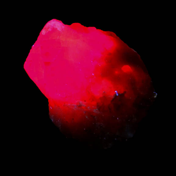 Corundum var. Ruby in marble from Luc Yen, Yenbai Province, Vietnam