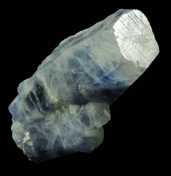 Corundum var. Blue Sapphire from Azrat Syed, Koksha Valley, Badakhshan, Afghanistan