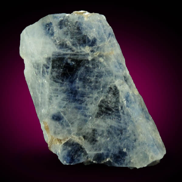 Corundum var. Blue Sapphire from Azrat Syed, Koksha Valley, Badakhshan, Afghanistan