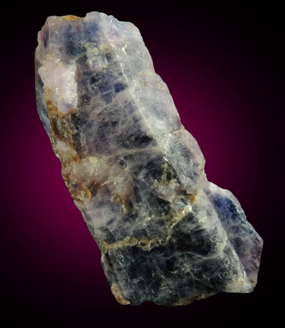 Corundum var. Blue Sapphire from Azrat Syed, Koksha Valley, Badakhshan, Afghanistan