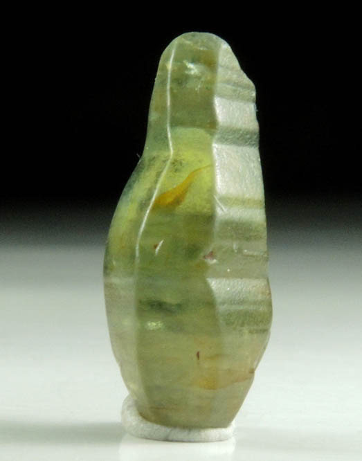 Corundum var. Yellow-Green Sapphire from Central Highland Belt, near Ratnapura, Sabaragamuwa Province, Sri Lanka