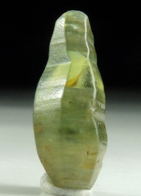 Corundum var. Yellow-Green Sapphire from Central Highland Belt, near Ratnapura, Sabaragamuwa Province, Sri Lanka