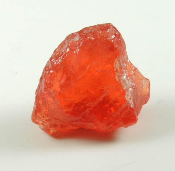 Corundum var. Red-Orange Sapphire from Mozambique