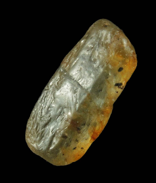 Corundum var. Yellow-Green Sapphire from Central Highland Belt, near Ratnapura, Sabaragamuwa Province, Sri Lanka