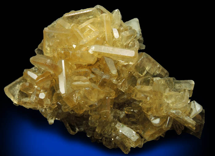 Barite with Calcite from Meikle Mine, Elko County, Nevada