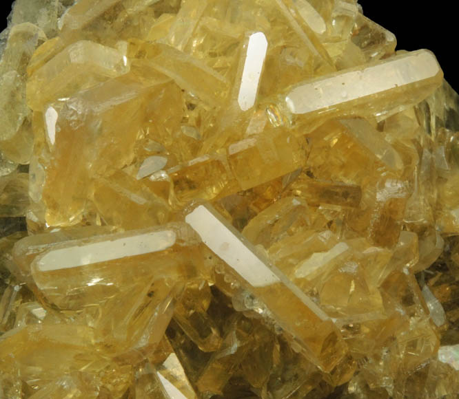 Barite with Calcite from Meikle Mine, Elko County, Nevada