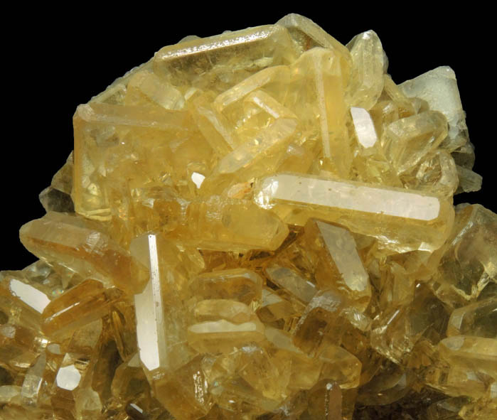 Barite with Calcite from Meikle Mine, Elko County, Nevada