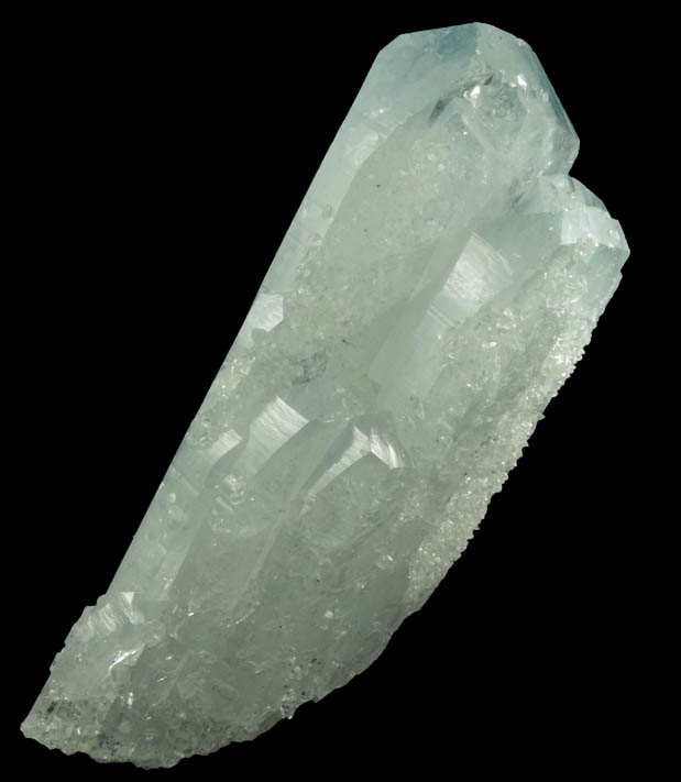 Celestine with Calcite from Stoneco Portage Quarry, Wood County, Ohio