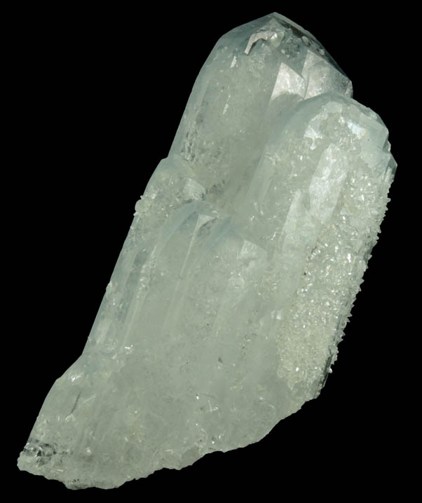 Celestine with Calcite from Stoneco Portage Quarry, Wood County, Ohio