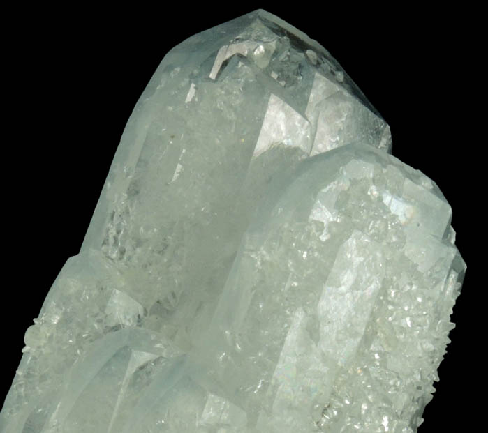 Celestine with Calcite from Stoneco Portage Quarry, Wood County, Ohio