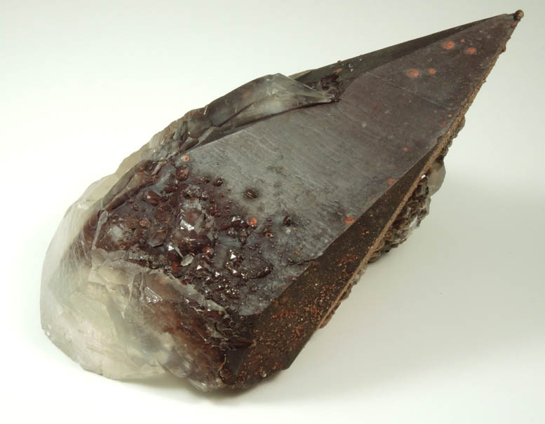 Calcite with Goethite-Hematite inclusions from Santa Eulalia District, Aquiles Serdn, Chihuahua, Mexico
