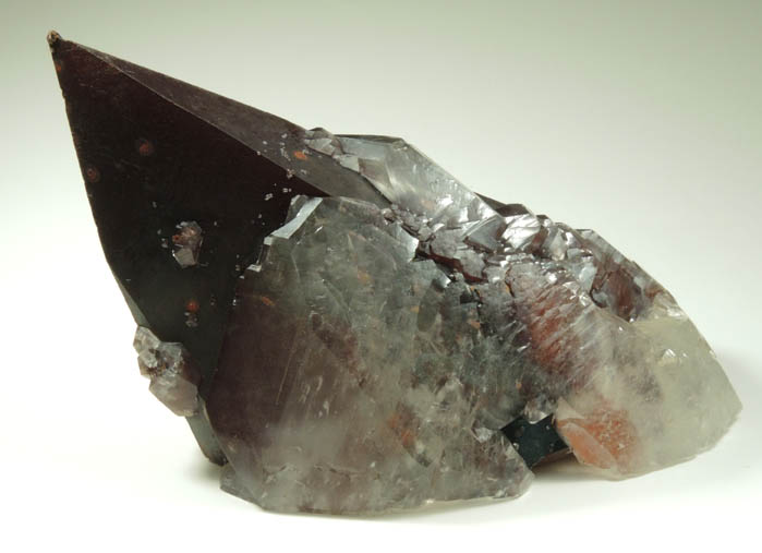 Calcite with Goethite-Hematite inclusions from Santa Eulalia District, Aquiles Serdn, Chihuahua, Mexico