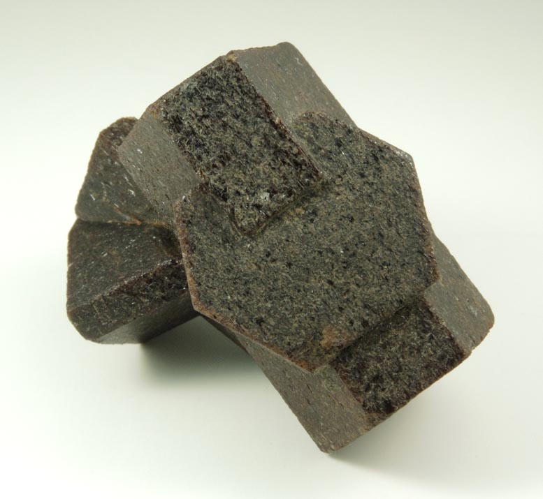 Staurolite (cross-twinned) from Pond Hill, near Pearl Lake, Lisbon, Grafton County, New Hampshire