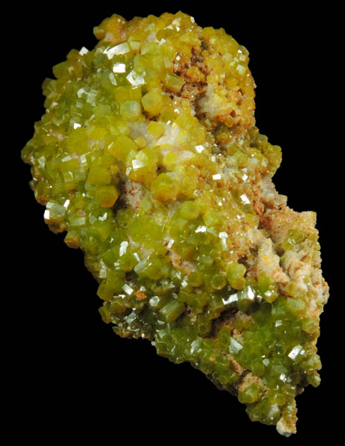 Pyromorphite from Daoping Mine, Yangshuo, Guangxi, China