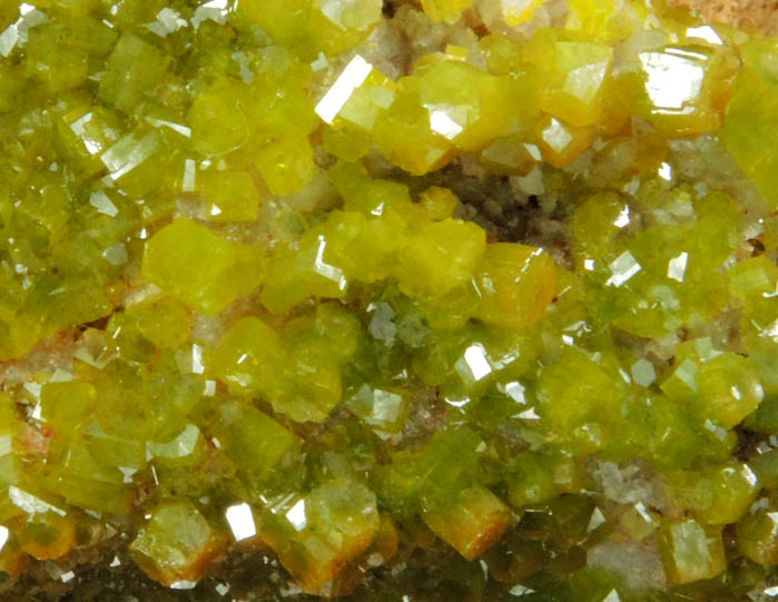 Pyromorphite from Daoping Mine, Yangshuo, Guangxi, China