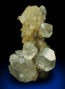 Calcite of stalactitic Quartz from Lane's Quarry, Westfield, Hampden County, Massachusetts