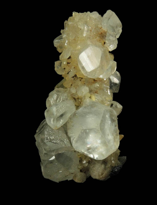 Calcite of stalactitic Quartz from Lane's Quarry, Westfield, Hampden County, Massachusetts