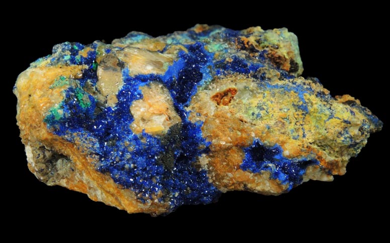 Azurite from Concepcin del Oro, Zacatecas, Mexico