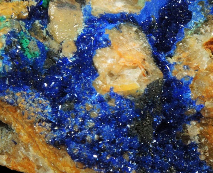 Azurite from Concepcin del Oro, Zacatecas, Mexico