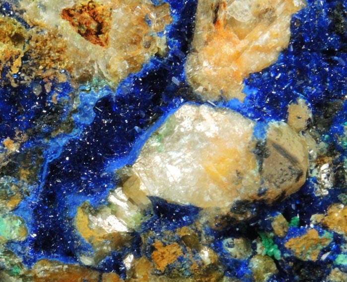 Azurite from Concepcin del Oro, Zacatecas, Mexico