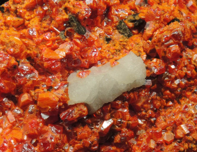 Realgar from Green River Gorge, King County, Washington