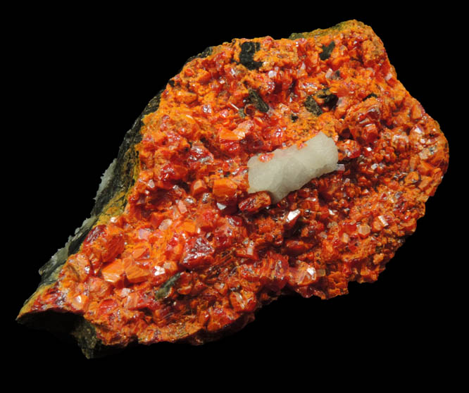 Realgar from Green River Gorge, King County, Washington