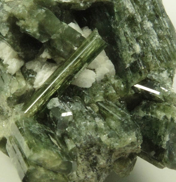 Epidote from Belvidere Mountain Quarries, Lowell (commonly called Eden Mills), Orleans County, Vermont